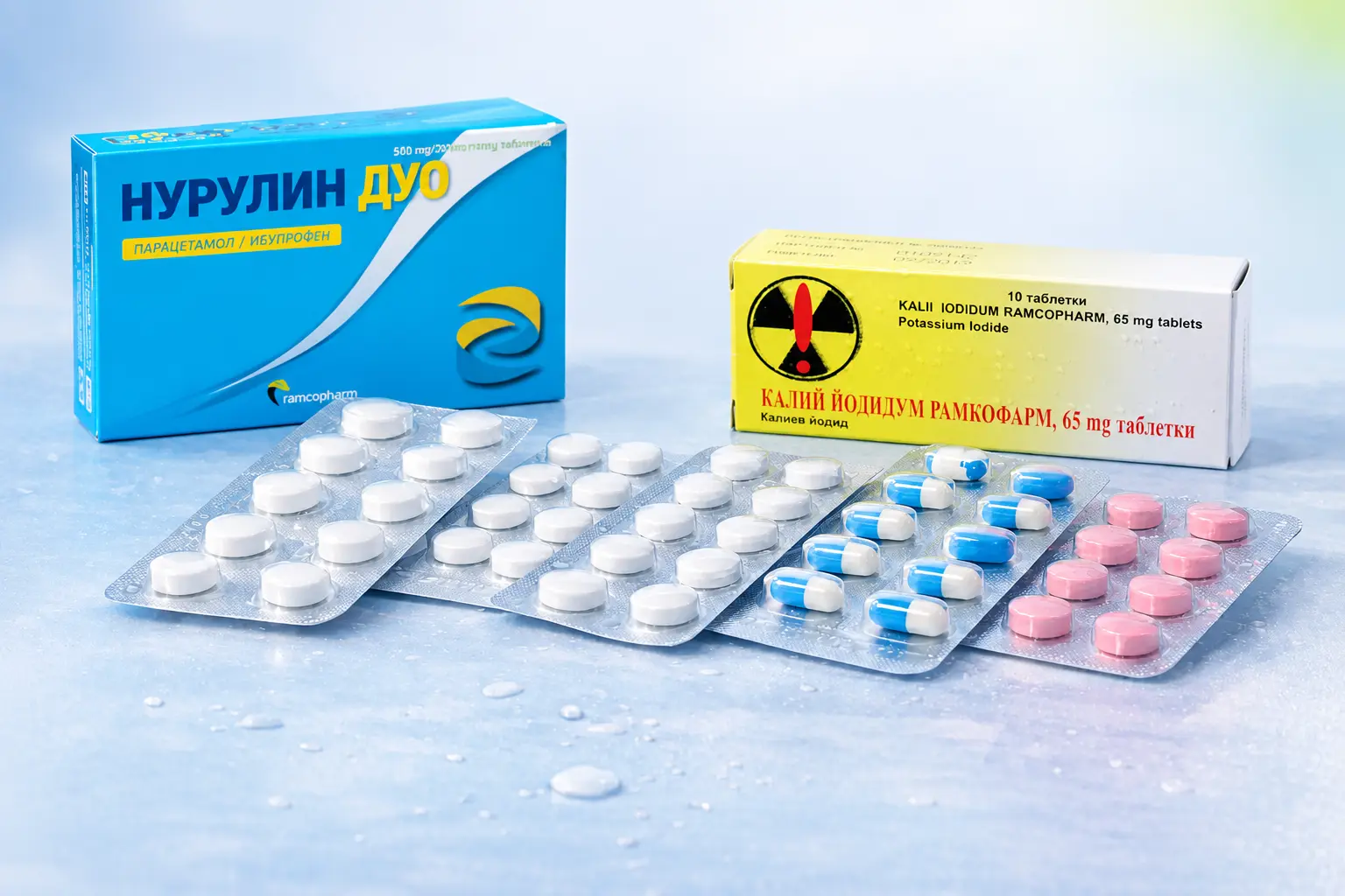 Блистер с фармацевтични таблетки